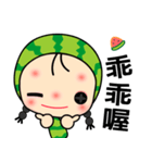 I love Miss Watermelon（個別スタンプ：38）