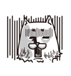 後輩キャラでいこう（注）白犬（個別スタンプ：28）