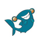 FINvites Happy Hammerhead Shark（個別スタンプ：1）