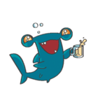 FINvites Happy Hammerhead Shark（個別スタンプ：12）