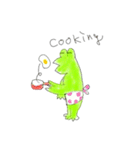 ワシ カエル（個別スタンプ：23）