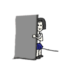 Chor Mali  School Girl（個別スタンプ：5）