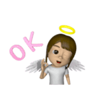 3D Angel（個別スタンプ：10）
