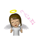3D Angel（個別スタンプ：12）