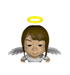 3D Angel（個別スタンプ：16）