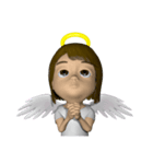 3D Angel（個別スタンプ：40）