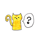 無愛想なネコのふきだしスタンプ（個別スタンプ：39）
