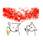 みのかもやぎさん（個別スタンプ：4）