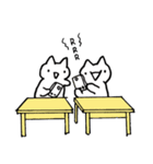 気まま猫のスタンプ7 ～学校編～（個別スタンプ：27）