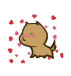 Common life of A-Dai Dog（個別スタンプ：7）