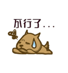 Common life of A-Dai Dog（個別スタンプ：12）