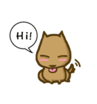 Common life of A-Dai Dog（個別スタンプ：13）
