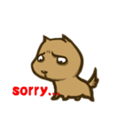 Common life of A-Dai Dog（個別スタンプ：21）