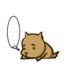 Common life of A-Dai Dog（個別スタンプ：35）