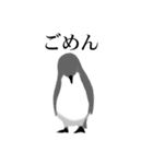 やさぐれペンギン（個別スタンプ：28）