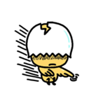 Don't underestimate the chicken eggshell（個別スタンプ：38）