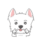 I LOVE West Highland White Terrier part4（個別スタンプ：8）