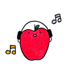 りんごのキモチ（個別スタンプ：8）