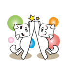 Happy dogs（個別スタンプ：34）