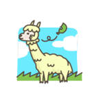 hello alpaca（個別スタンプ：3）