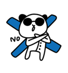 グラサンパンダくん（個別スタンプ：9）