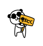 グラサンパンダくん（個別スタンプ：23）
