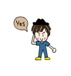 S k y（個別スタンプ：18）