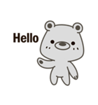 Little Grizzly(Gray bear) Pa-Pa（個別スタンプ：1）