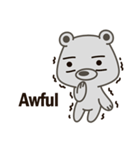 Little Grizzly(Gray bear) Pa-Pa（個別スタンプ：4）