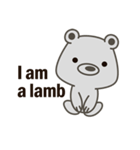 Little Grizzly(Gray bear) Pa-Pa（個別スタンプ：5）