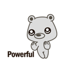 Little Grizzly(Gray bear) Pa-Pa（個別スタンプ：6）