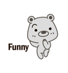 Little Grizzly(Gray bear) Pa-Pa（個別スタンプ：9）