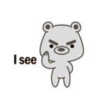 Little Grizzly(Gray bear) Pa-Pa（個別スタンプ：13）