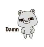 Little Grizzly(Gray bear) Pa-Pa（個別スタンプ：38）