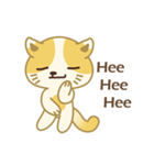 Naughty kitten(little cat_English)（個別スタンプ：6）