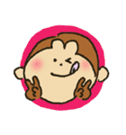 さるちゃん（個別スタンプ：25）