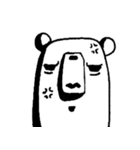 Black and White Bear 4（個別スタンプ：5）