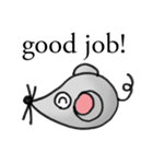 ねずみのスタンプ 名はレイミー（個別スタンプ：1）