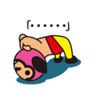 覆面異星人レスラー（個別スタンプ：32）