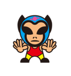 覆面異星人レスラー（個別スタンプ：35）