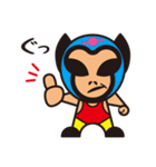 覆面異星人レスラー（個別スタンプ：40）
