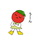 A tomato girl（個別スタンプ：13）