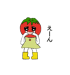 A tomato girl（個別スタンプ：24）