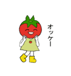 A tomato girl（個別スタンプ：30）