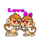 LOVE MONKEY（個別スタンプ：21）