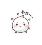もこもこ毛玉ちゃん（個別スタンプ：3）