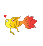 YELO the happy golden fish（個別スタンプ：3）