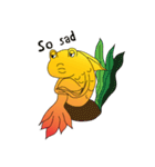 YELO the happy golden fish（個別スタンプ：17）