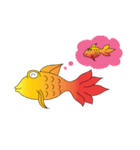 YELO the happy golden fish（個別スタンプ：18）