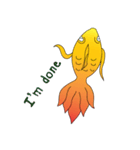 YELO the happy golden fish（個別スタンプ：26）